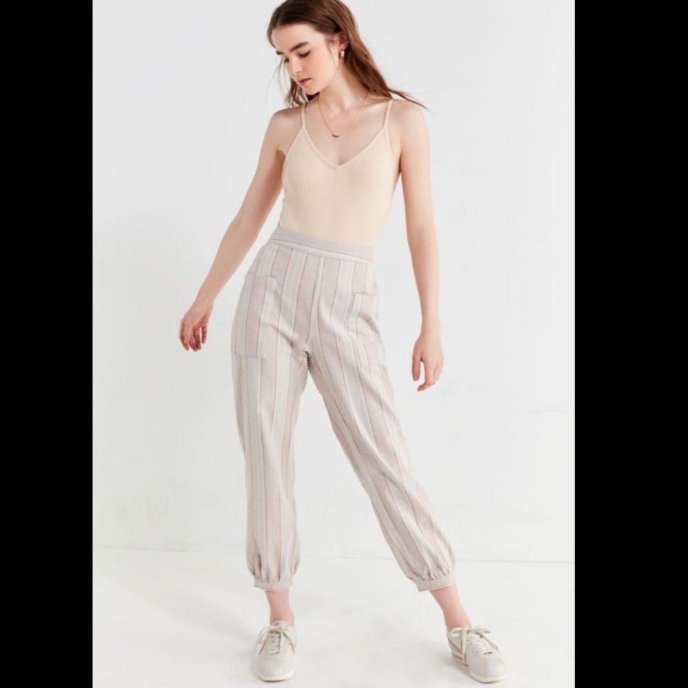 Urban Outfitters Willow Striped Wide Leg Pants.